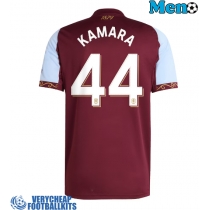 Aston Villa Boubacar Kamara #44 Replica Home Shirt 2025-26 Short Sleeve